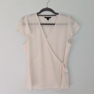 Banana Republic wrap shirt